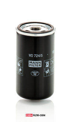 Фильтр масляный MANN WD724/5