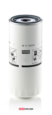 Фильтр масляный MANN W11102/34