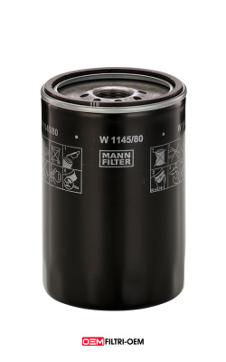 Фильтр масляный MANN W1145/80