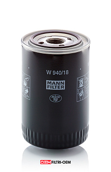 Фильтр масляный MANN W940/18