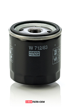 Фильтр масляный MANN W712/83