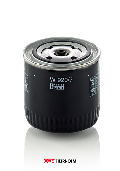 Фильтр масляный MANN W920/7