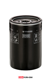 Фильтр масляный MANN W1145/80