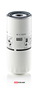 Фильтр масляный MANN W11102/34