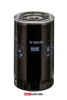 Фильтр масляный MANN W950/36