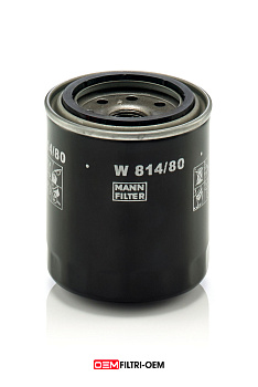 Фильтр масляный MANN W814/80