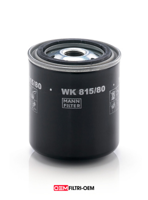 Фильтр топливный MANN WK815/80