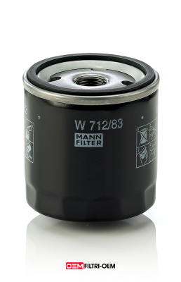 Фильтр масляный MANN W712/83
