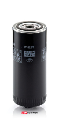 Фильтр масляный MANN W962/2