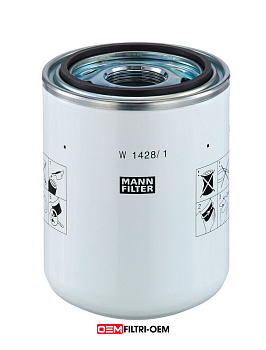 Фильтр масляный MANN W1428/1